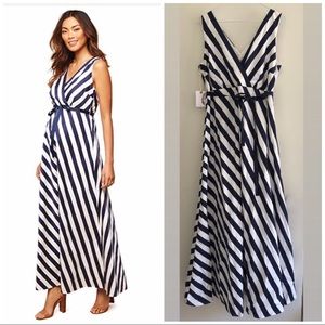 NWT JESSICA SIMPSON striped maternity dress